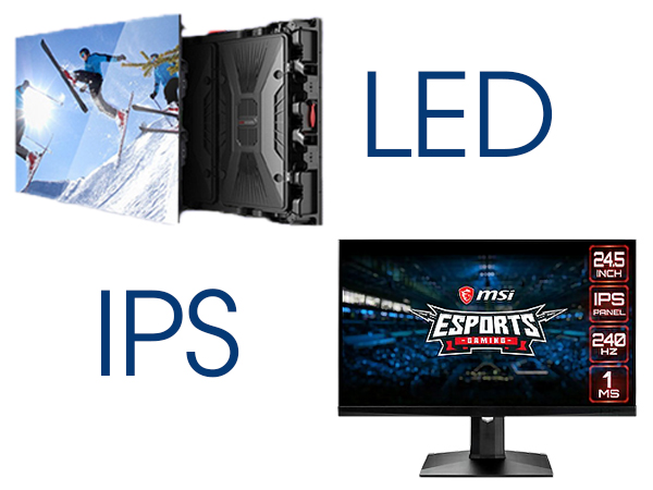 Màn hình LED và IPS - Nên chọn loại nào tốt hơn? PEI