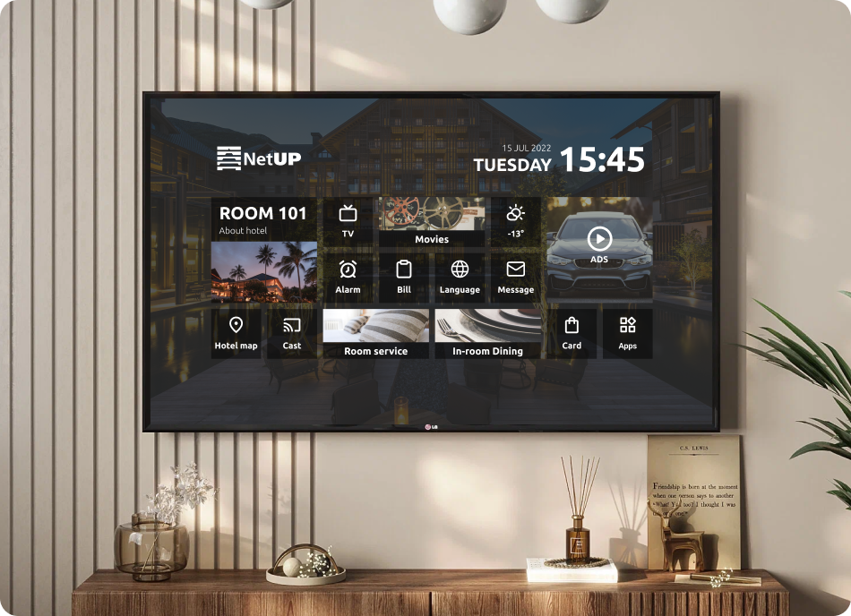 Giải pháp Hotel IPTV cho khách sạn – Khu nghỉ dưỡng – Resort