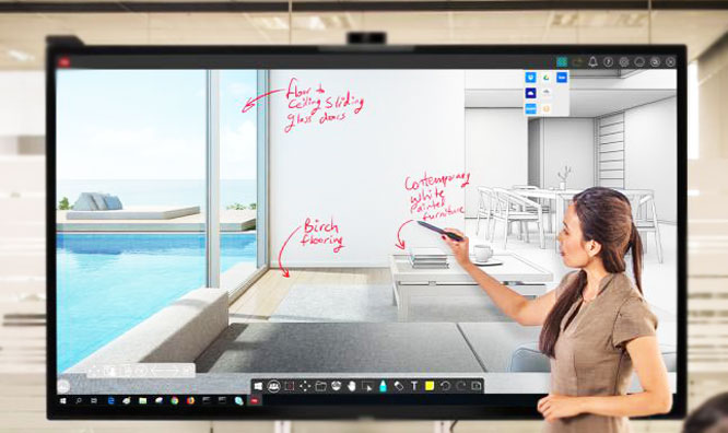 Hướng dẫn sử dụng màn hình tương tác đúng cách - PEI