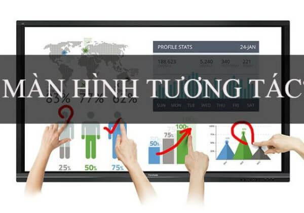 So sánh bảng tương tác và màn hình tương tác và sự khác biệt giữa chúng