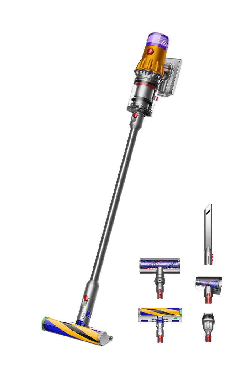 Máy hút bụi Dyson V12 Detect Slim™ Absolute (Màu vàng/Xám)