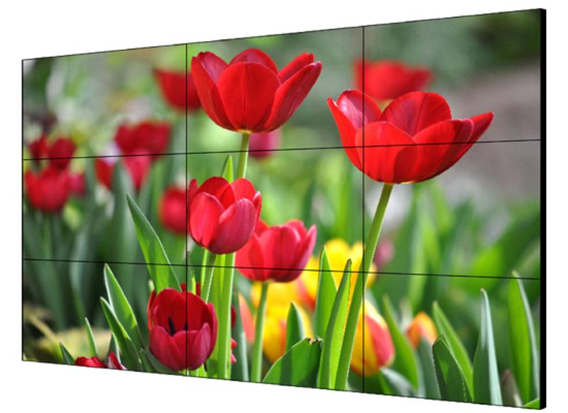 DS-D2055UL-1B Màn hình ghép LCD Hikvision 55 inch viền 3.5mm