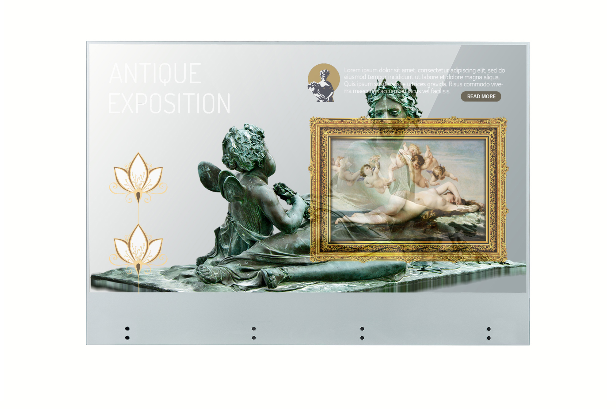 màn hình oled trong suốt LG 55EW5TK-A 55inch