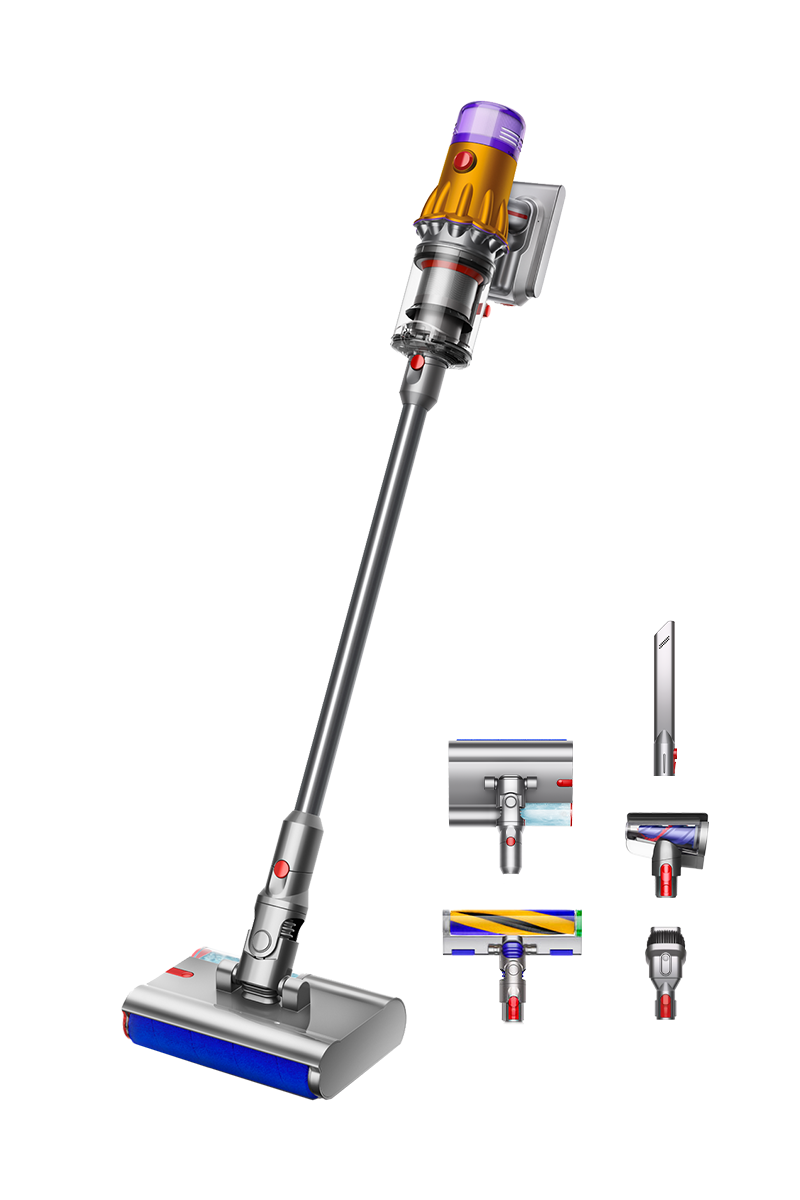 Máy hút bụi khô và ướt Dyson V12s Detect Slim Submarine™ (Vàng/Nickel)